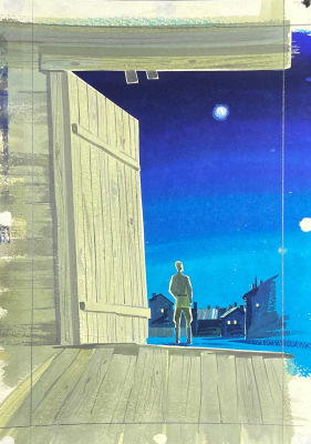 Харшак Андрей Александрович (1950 г.р.) - Иллюстрация к научно-фантастическому роману А.Н. 