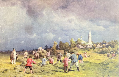 Виллие Михаил Яковлевич (1838-1910) - Открытка. Ярославль. Тугова гора, место поражения ярославцев 