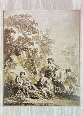 Лепренс, Жан-Батист (1734-1781) - Открытка. Приглашение на 9-ю встречу Клуба коллекционеров 