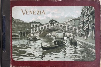 Альбом фототипий Ricordo Di Venezia.