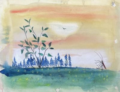 Талашенко Владимир Иванович (1915-1988) - "Вот и стал Таракан победителем, И лесов и полей 