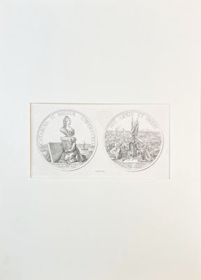 Ходовецкий (Chodowiecki), Даниель Николаус (1726-1801) - Медаль на взятие князем Александром 