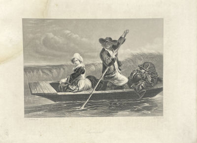 Ф.Френч (W.French), издатель Albert Henry Payne - Гравюра с картины художника Дж.Дж.Дженкинс 