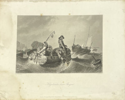 Ф.Френч (W.French), издатель Albert Henry Payne - Гравюра с картины художника Портеона 