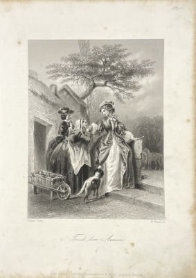 Ф.Френч (W.French) с картины художника Компте-Кали, издатель Albert Henry Payne - "Утешительница 