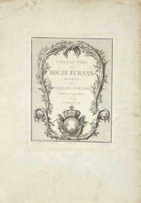 Франсуа Буше (1703-1770).Гравер титульного листа: Альфред-Александр Делоне (1830-1894) Печатник Charles Chardon (18??-18??)