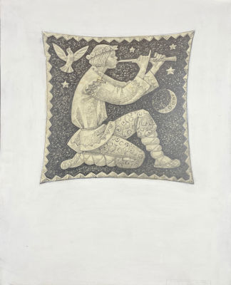 Пугачёв Юрий Владимирович (1933-1998) - Декоративный рельеф для интерьера Дома культуры в 