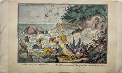 Хамфри Ханна (1745–1818) издатель; Уильям Холланд (1757 - 1815) издатель - [Карикатуры на 