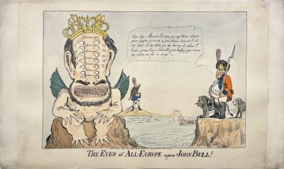 Хамфри Ханна (1745–1818) издатель; Уильям Холланд (1757 - 1815) издатель - [Карикатура на политику 