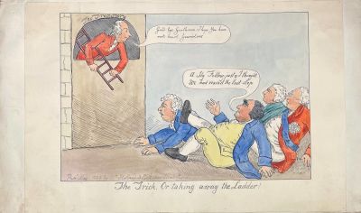 Уильям Холланд (1757–1815) издатель - [Карикатуры на английскую экономическую политику начала XIX 