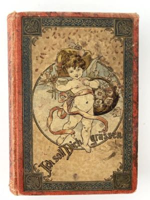 Ich soll Dich gr&uuml;&szlig;en!, Lyrische Gedichte ausgew&auml;hlt von Clara Braun. Mit acht Illustrationen in 