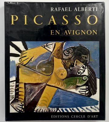 Альберти Рафаэль. Пикассо в Авиньоне. Alberti Rafael. Picasso en Avignon. Париж, 1971. Альберти 