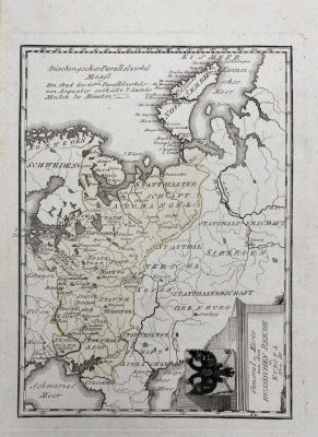 Альбрехт (Альберти), Игнац (1760—1794) - Генеральная карта владений Российской империи в Европе 