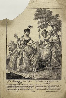 [Собрание М. Ромма] Мартин Энгельбрехт (1684-1756) - "Детство в простой невинности". Первая 