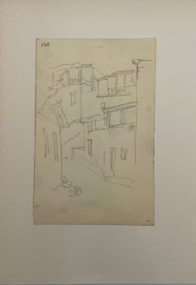 Шиллинговский Павел Александрович (1881-1942) - Набросок из путешествия по Кахетии. Вторая 