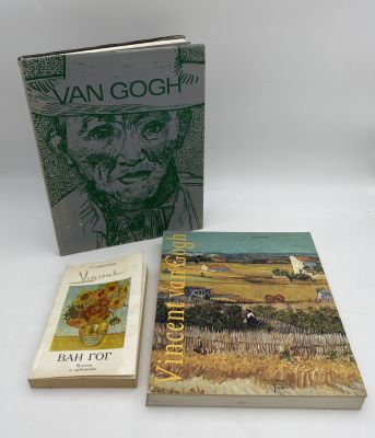 [Комплект из 3 книг] Книги о ван Гоге. 1. Дмитриева Н.А. Винсент ван Гог. Человек и художник. 