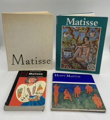 [Комплект из 4 книг] Книги о творчестве Анри Матисса. . 1. На английском языке. Jean 