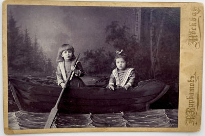 [Из коллекции Табачникова Е.М.] Курбатов Иван Фролович - Кабинетный портрет. 11 х 16.3 см 