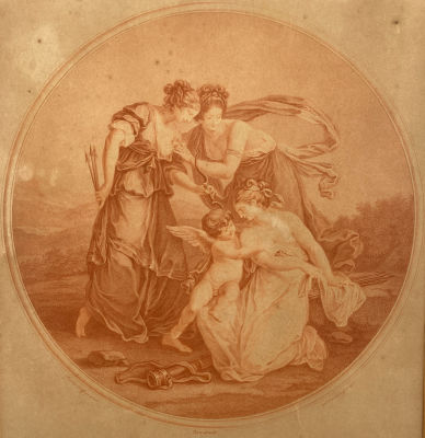 [Собрание семьи Подстаницких] Скородумов Гавриил Иванович (1755-1792) - Три Грации возвращают 