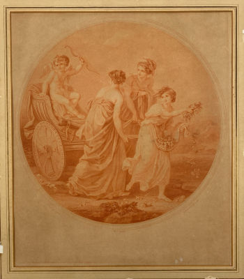 [Собрание семьи Подстаницких] Скородумов Гавриил Иванович (1755-1792) - Триумф Амура. 1777-1778 