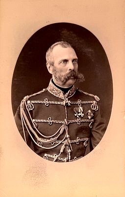 Левицкий Сергей Львович (1819-1898) - Император Александр II. 1878-1881 гг. 16.2 х 10.3 см 