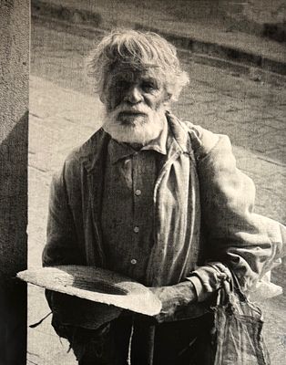 [Из архива Стигнеева В.Т.] Шимон Медник - Мексиканский крестьянин. 34.9 х 27.1 см