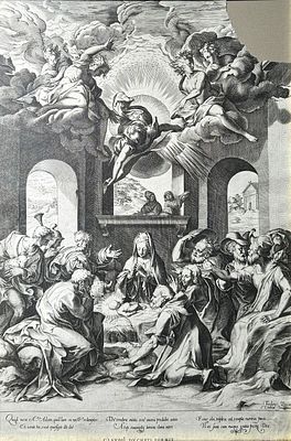 Издатель Клаудио Дукетти - Библейский сюжет. 1774 г. . Бумага, гравюра, 42 х 27.5 см 
Отсутствует 