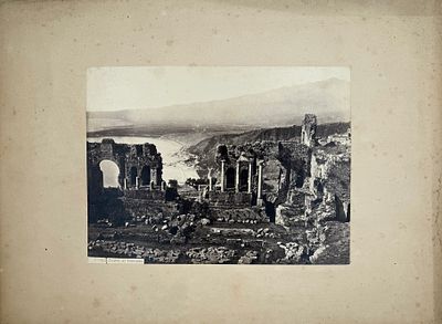 Неизвестный художник - Театр Таормины. 30.4 х 41.1 см