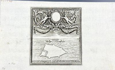 (П) Боденер Габриэль Старший (Gabriel I Bodenehr; 1673-1765) - Шлиссельбург (Орешек) – план. 1720 г. 