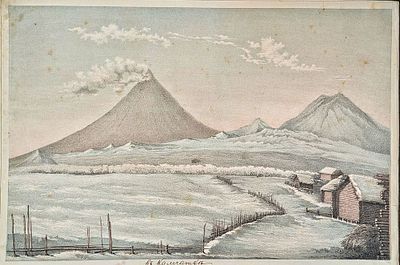 (П) Камчатка. Лист из Атласа к «Путешествию по Восточной Сибири» И.Д. Булычева. М.: Лит. Дрегер 