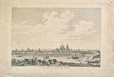 (П) Леспинассе Николас Луи де (Nicolas Louis de Lespinasse) (1734 - 1808) - автор рисунка - Вид 