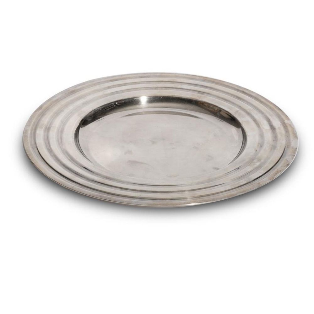 Lot 303: French Christofle Silverplated Serving Tray