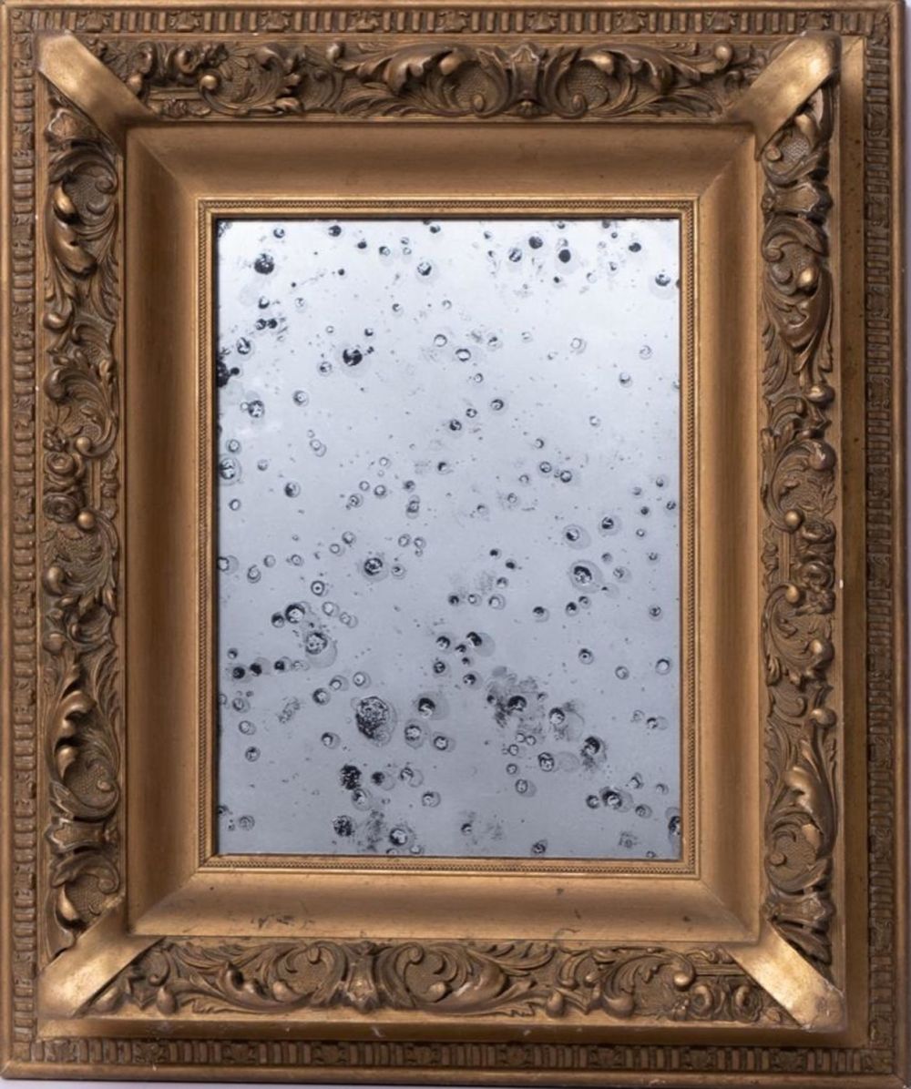 Lot 310: Antique Mirror in Gilt wood frame