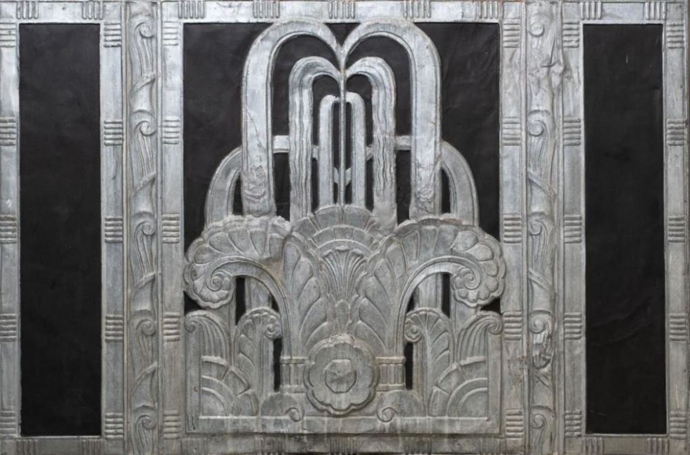 Lot 467: Art Deco Architectural Panel Circa 1930
