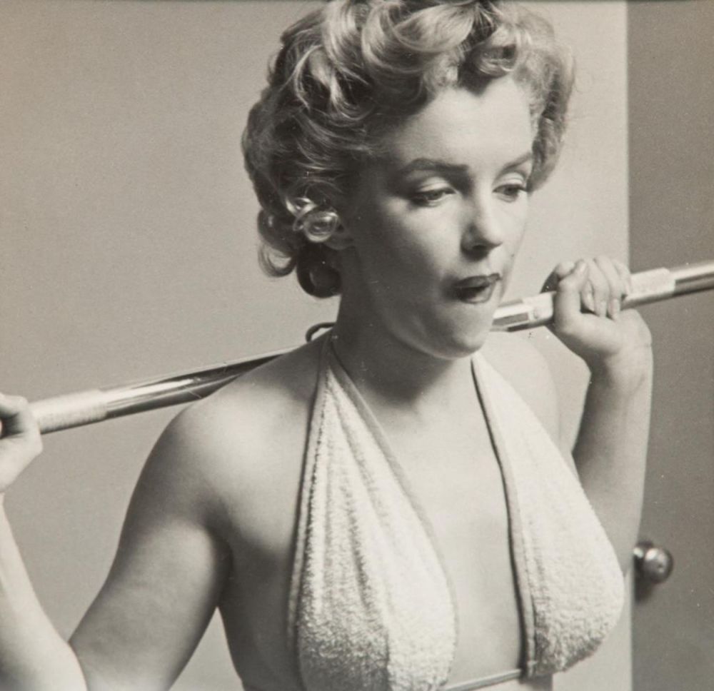Lot 550: Philippe Halsman original vintage rare photo of Marilyn