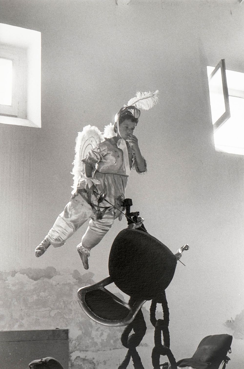 Lot 184: Francois Le Diascorn 'Angels' Silver Gelatin Photographic Print, Italy, 1998, Author's Credits and