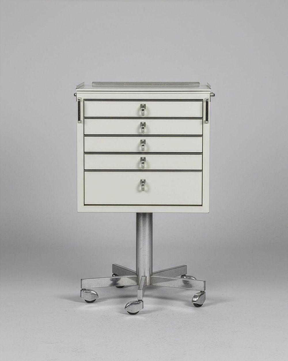 Lot 208: Vintage Industrial Dental Cabinet by Bausch, Germany