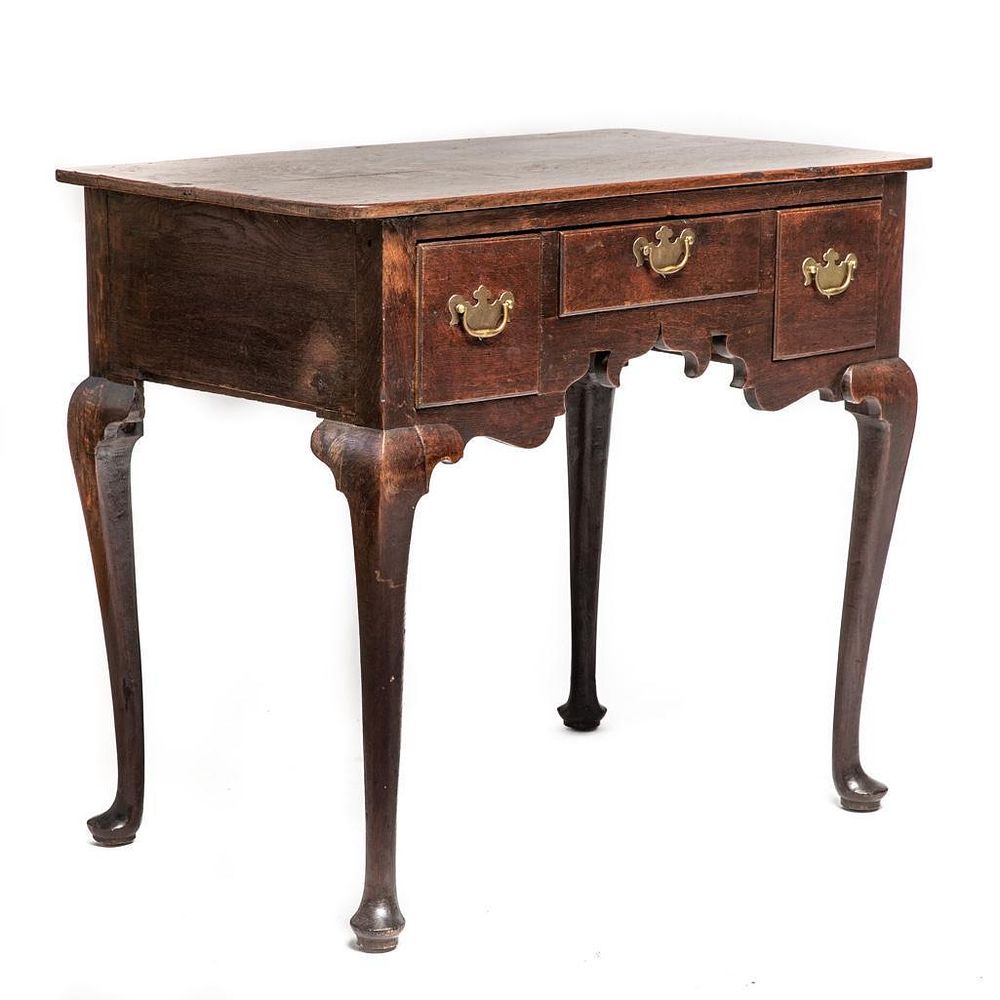Lot 294: 18th Century George II Oak Dressing Table
