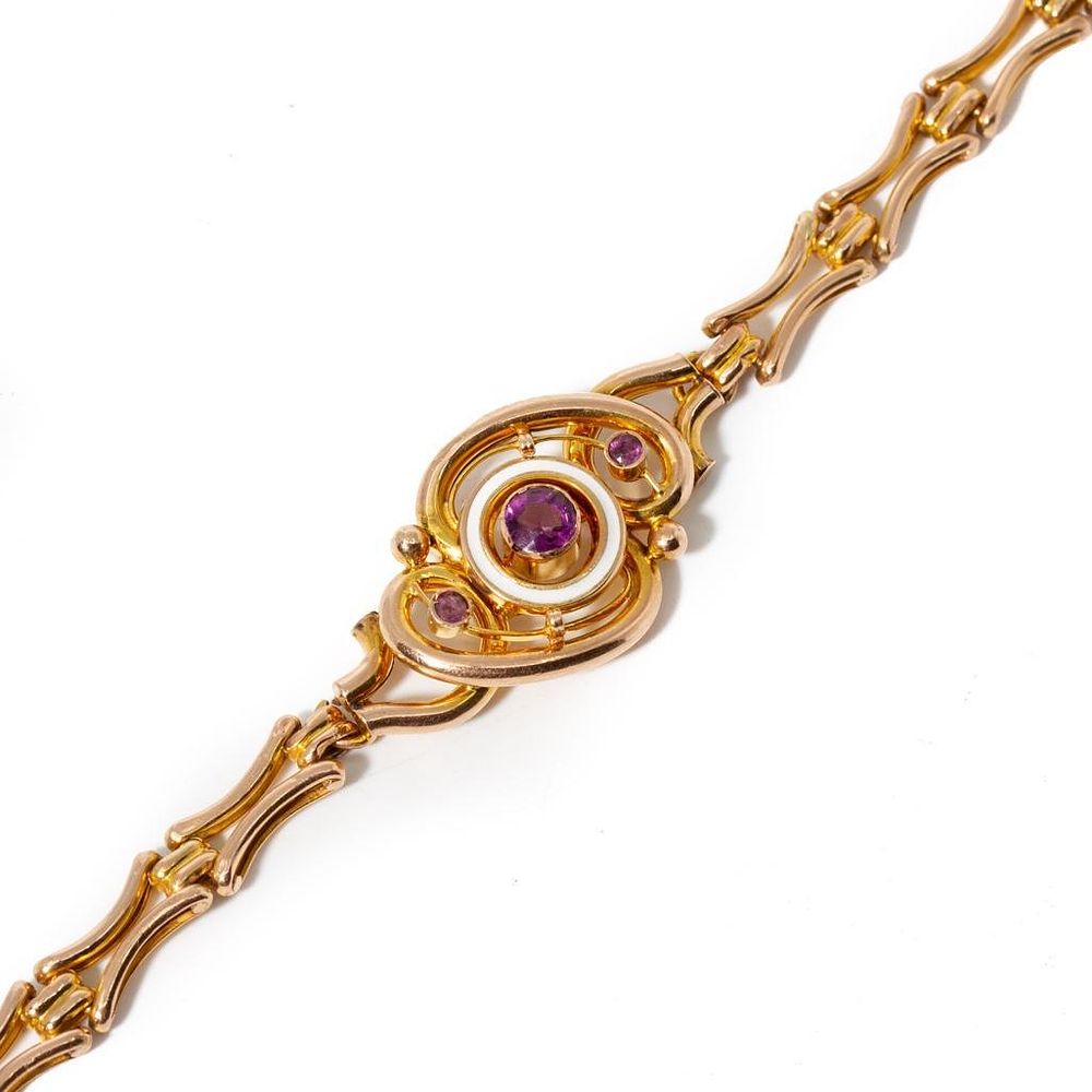 Lot 452: Circa 1930 Fabbriche Riunite Oveficevie Vincente 14K