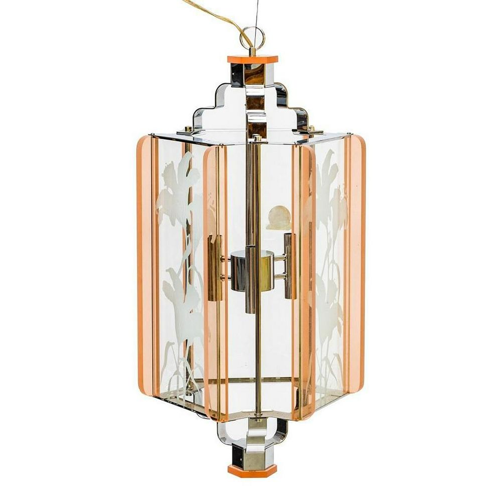 Lot 172: Frederick Ramond Signed Chandelier