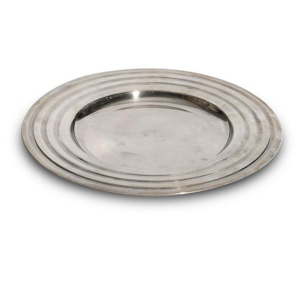 Lot 197: French Christofle Silverplated Serving Tray