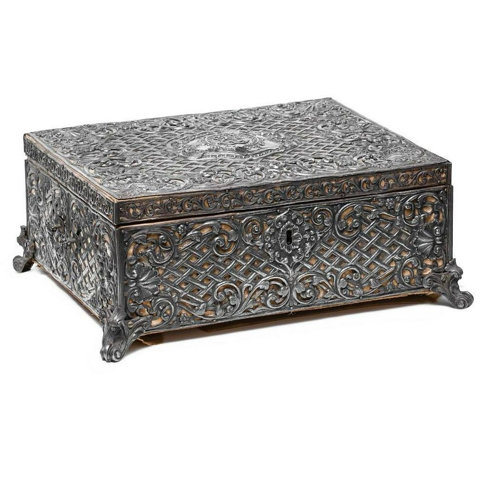 Lot 198: Rare Sultan's Large Ottoman Silver(900) Jewelry