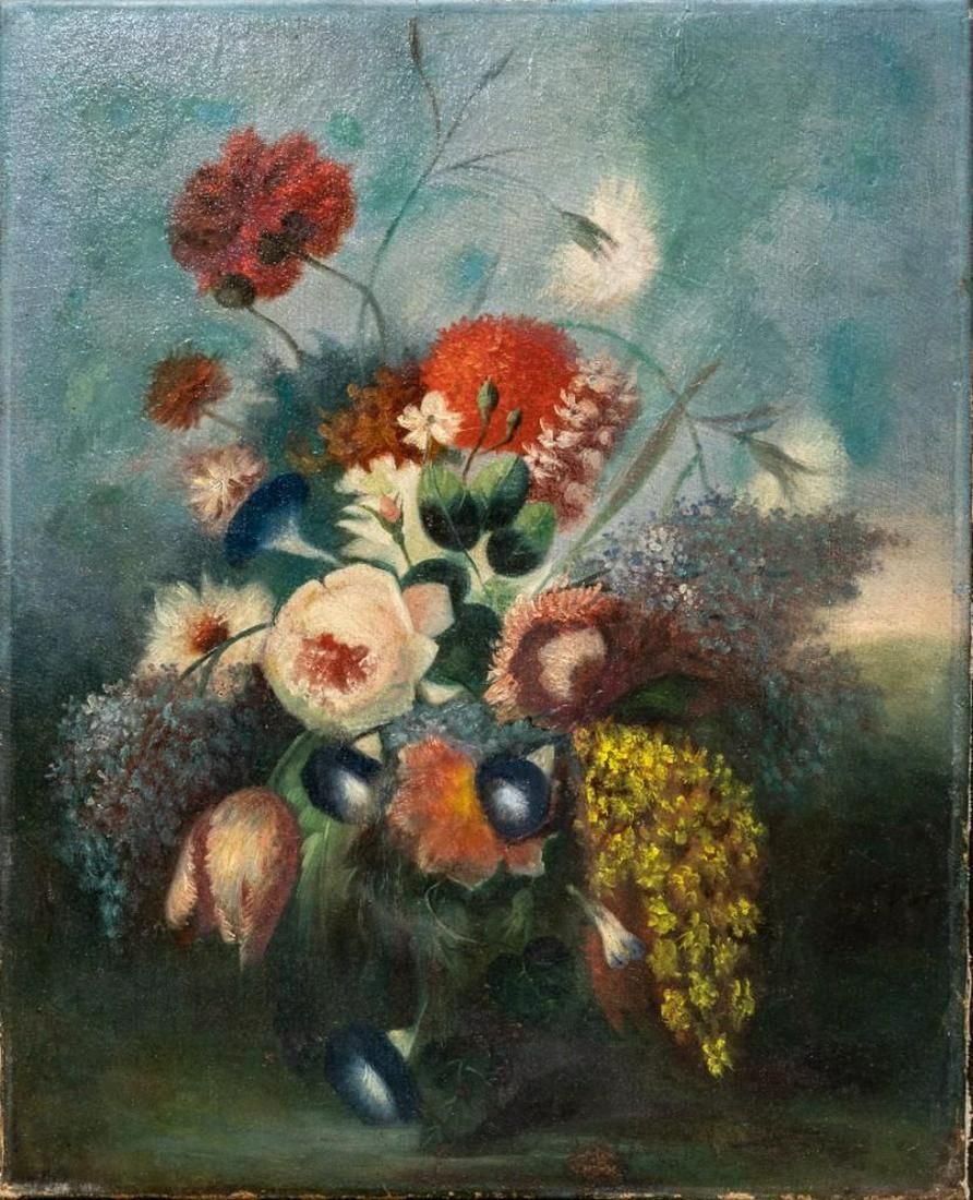 Lot 316: 18th Century Dutch Still Life Oil on Canvas