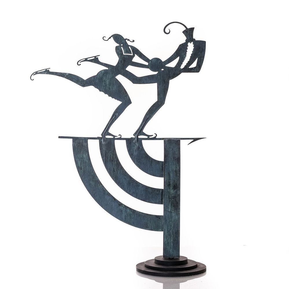 Lot 227: Hunt Diederich Weathervane Marked â€œNew York 1928” probably Central Park Commission