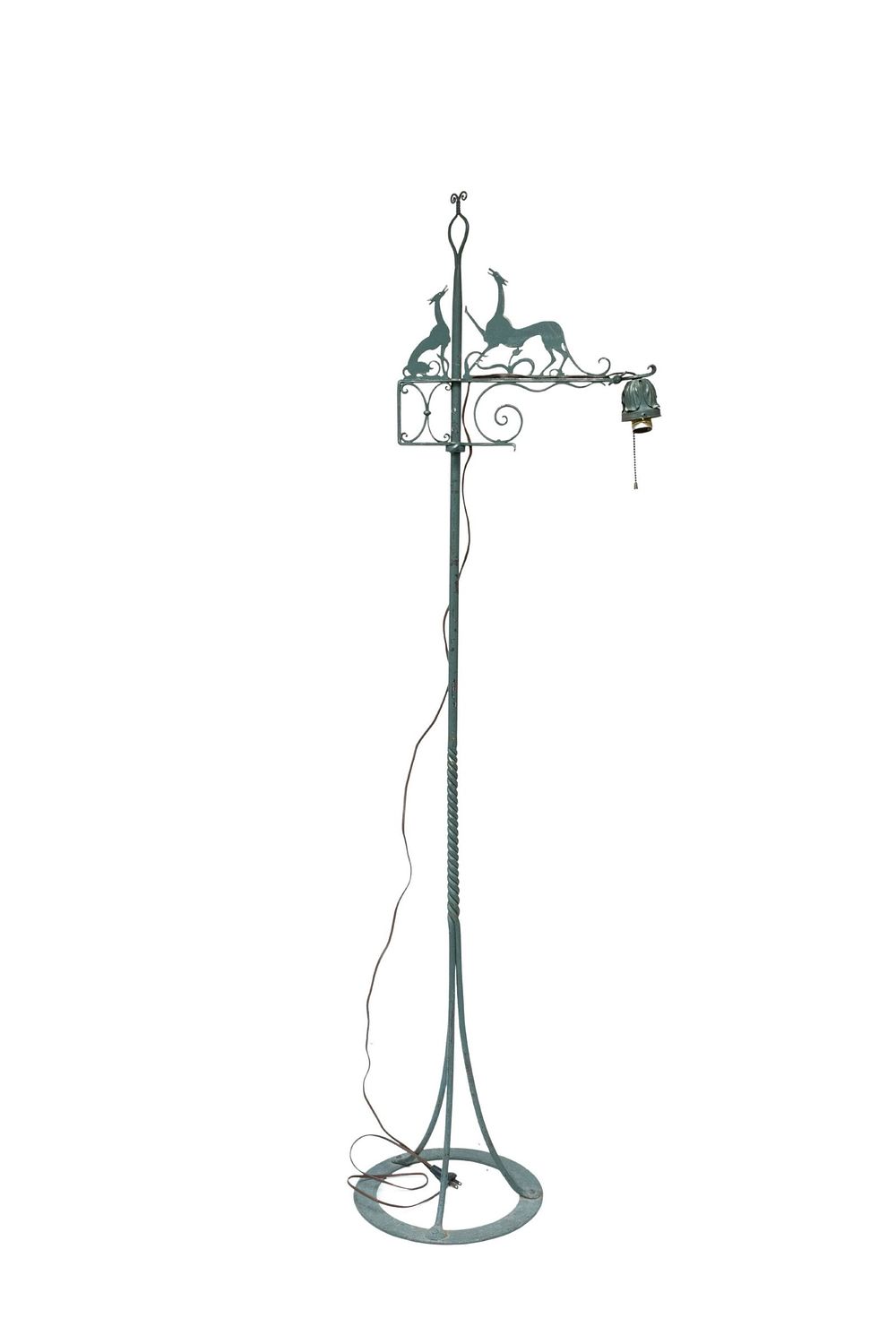 Lot 205: William Hunt Diederich Floor Lamp