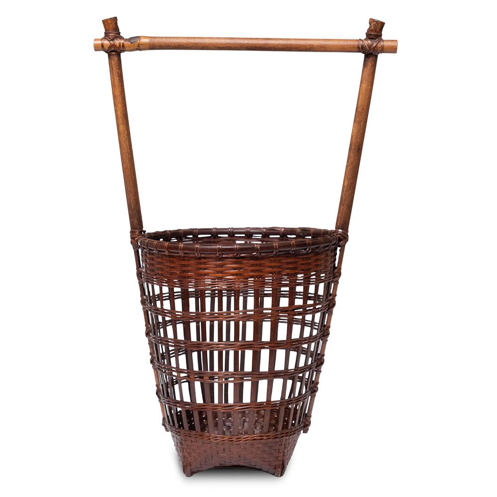 Lot 276: Japanese Ikebana Style Basket