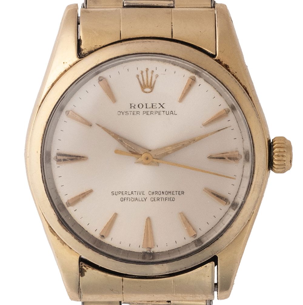 Lot 178: Vintage 34mm Rolex Oyster Perpetual