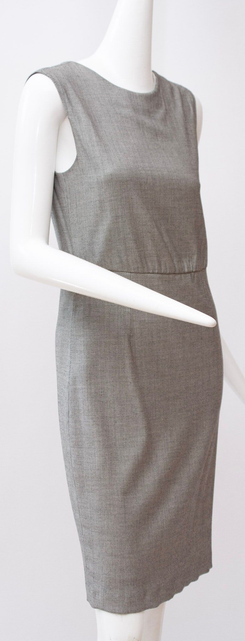 Lot 188: Emporio Armani Womens Fashion Designer Wool Blend Dress Size EU 40 US 4