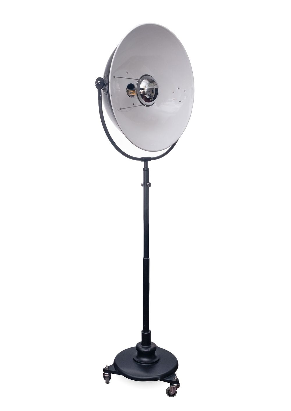 Lot 233: Mariano Fortuny (attrib) art deco design Floor Lamp