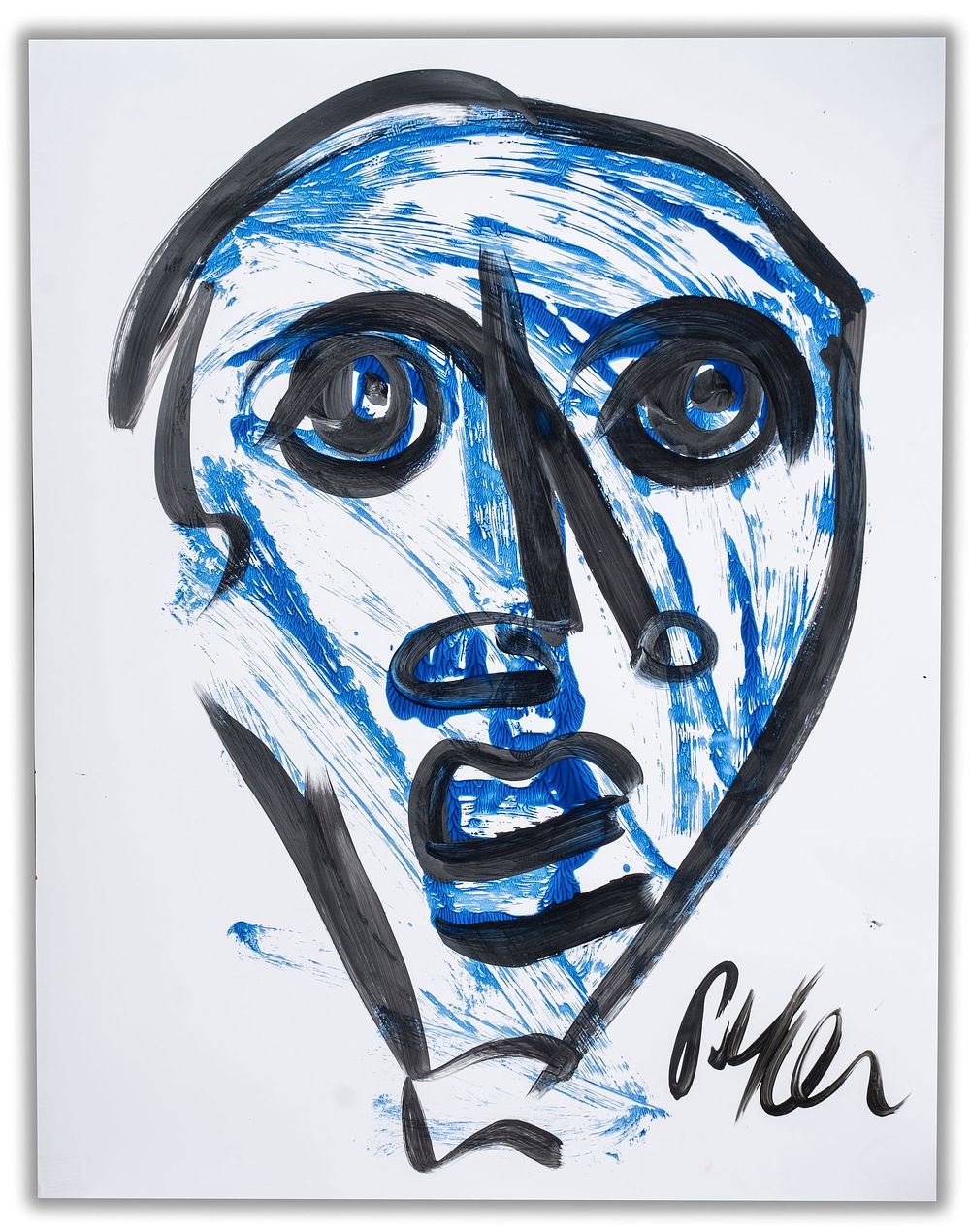 Lot 562: Signed Peter Keil Painting 22"W x 28"H